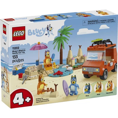DUP VACANZA SULLA SPIAGGIA FAMIGLIA DI BLUEY