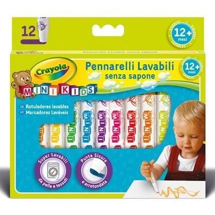 12 COLORI FIBRA MINI KIDS