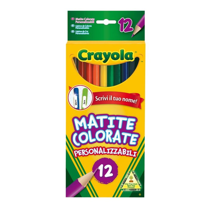 12 MATITE COLORATE