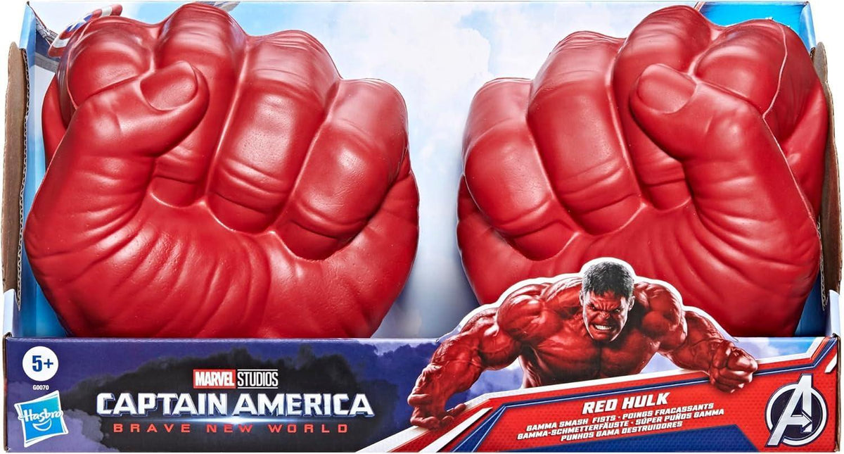 captain america brave new world PUGNI HULK ROSSO