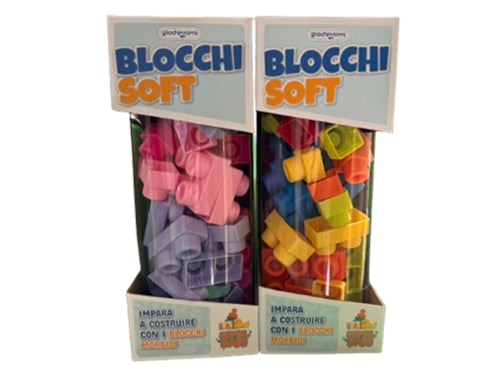 BLOCCHI SOFT IMPARA A COSTRUIRE 48PZ