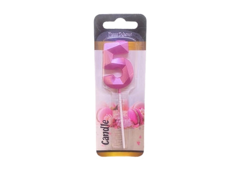 CANDELINA 5 ROSA