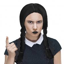 PARRUCCA MERCOLEDÌ FAMIGLIA ADDAMS