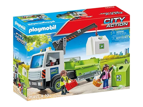 CAMION TRASPORTO CONTENITORI RIFIUTI