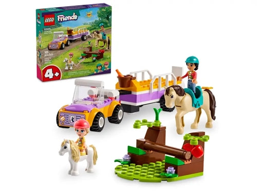 FDS RIMORCHIO CON CAVALLO E PONY