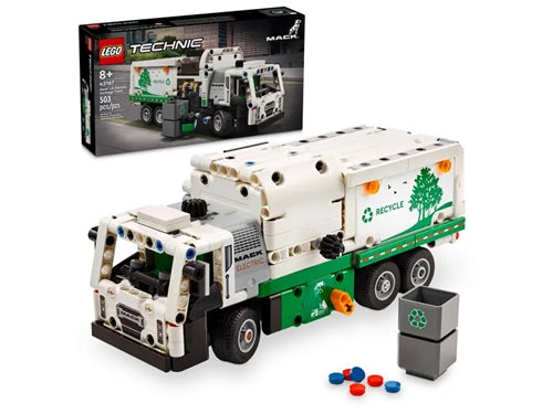 TEC CAMION SPAZZATURA MACK LR ELECTRIC