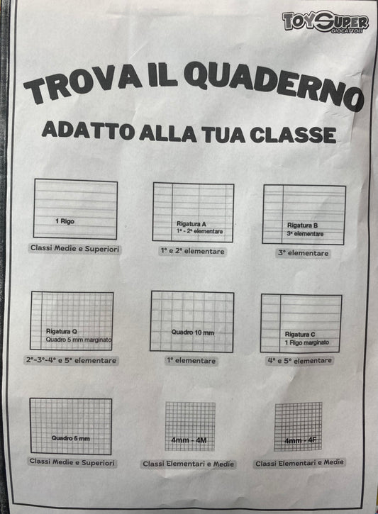 MAXI QUADERNO MITAMA MOD.1RIGO