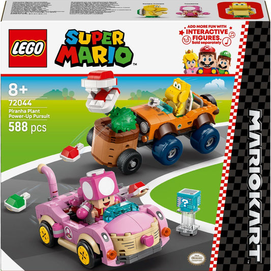 SUPER MARIO INSEGUIMENTO PIANTA PIRANHA