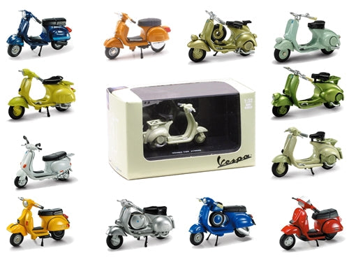 VESPA STORICHE 1:32 DIE CAST