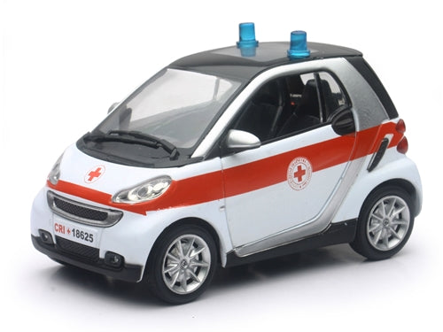 1:24 SMART FORTWO CROCE ROSSA ITALIANA