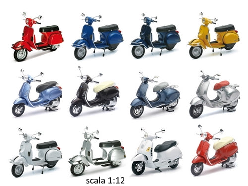 VESPA 1:12 ASS 12 MODELLI