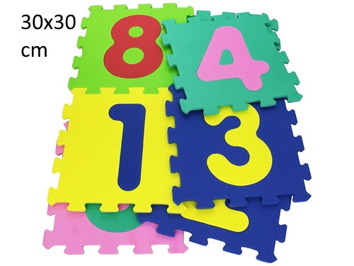 TAPPETO PUZZLE NUMERI