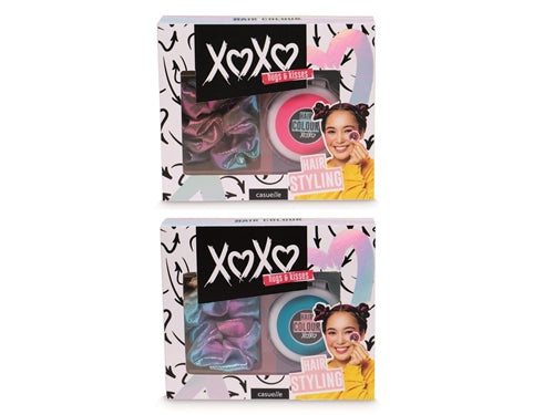 XOXO COLORA CAPELLI SET CON ELASTICO