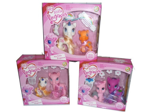 PONY PEGASUS CON BABY VINILE