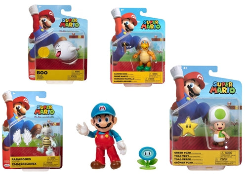 MARIO NINTENDO 10CM ARTICOLATO ASS