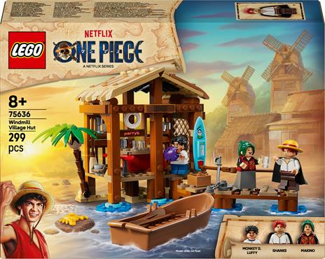 ONE PIECE CAPANNA DEL VILLAGGIO FOOSHA
