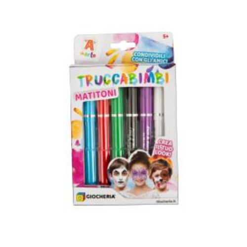 A DI ARTE TRUCCABIMBI MATITONI 6 PEZZI