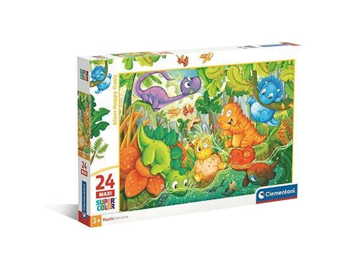 PUZZLE 24 MAXI DINO HAPPY OASIS