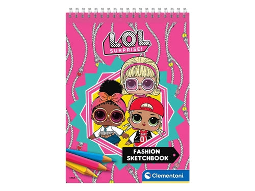LOL FASHION SET SKETCHBOOK COLORE