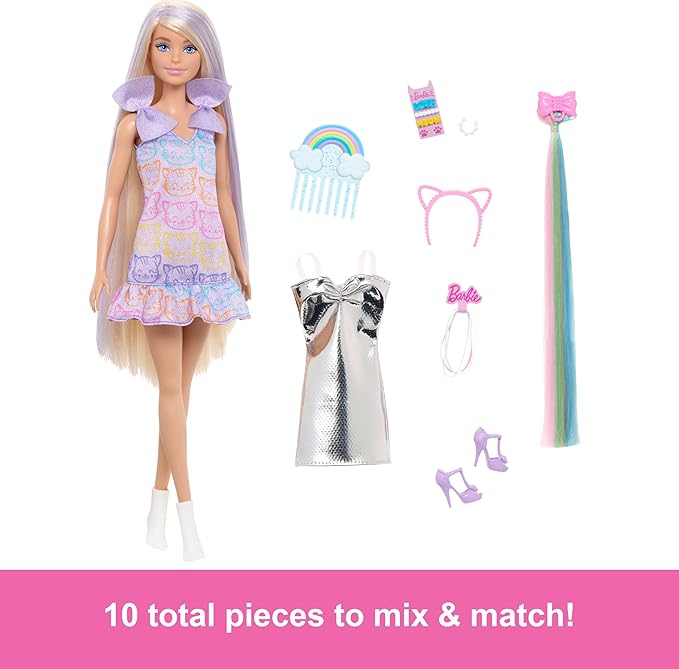 BARBIE DOLL LUNGHI CAPELLI