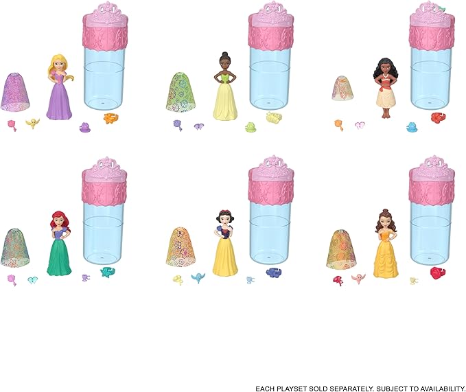 DISNEY PRINCESS ROYAL COLOR REVEAL ASS.
