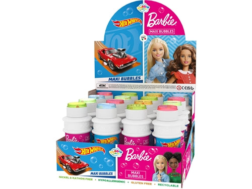 MAXI BUBBLES HOT WHEELS 175ML