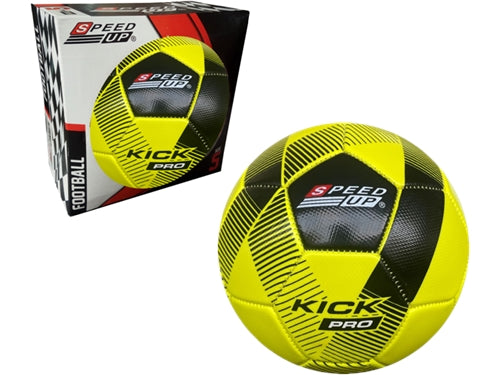 PALLA CALCIO 5 CUOIO KICK PRO GIALLO PACK