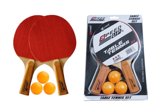 SET PING PONG 3 STELLE RECCHETTE PALLINE
