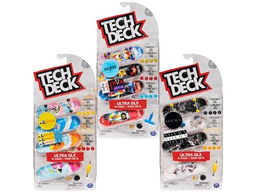 TECH DECK PACK DELUXE DA 4 SKATE