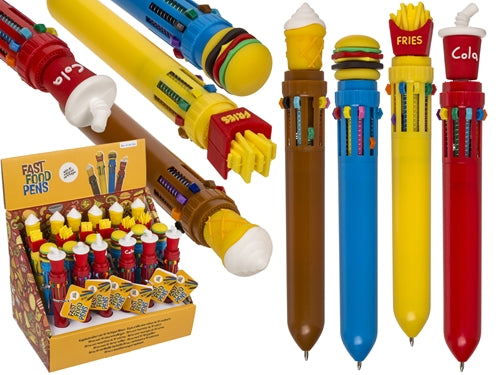 PENNA SFERA 10 CARTUCCE FAST FOOD 16 CM
