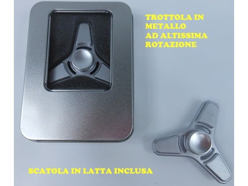 TROTTOLA METALLO ARGENTO OPACO