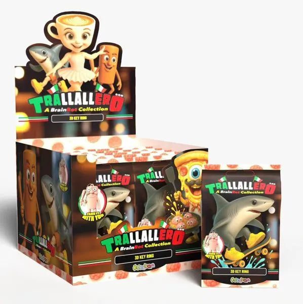 BRAINROT TRALLALEO 3D KEY RING