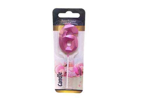 CANDELINA 6 ROSA