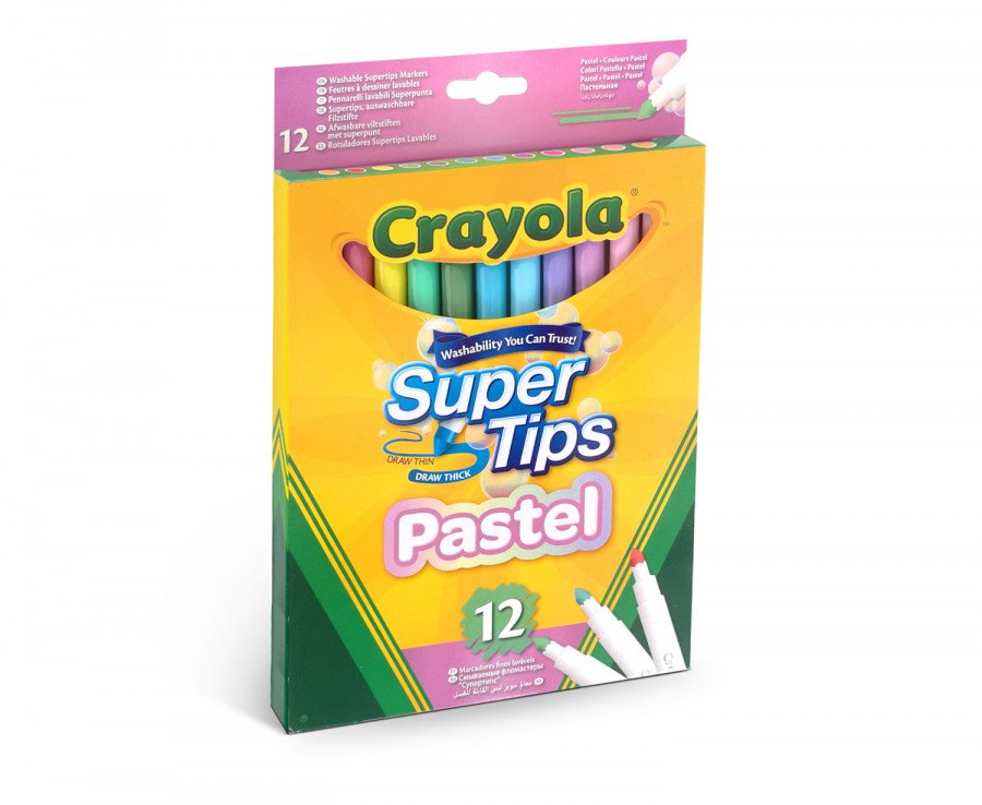 12 PENNARELLI SUPERPUNTA PASTELLO