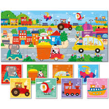 DUDU BABY PUZZLE COLLECTION MEZZI DI TRASPORTO
