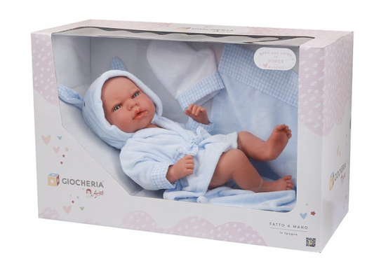 ARIAS BEBE 40CM BAGNETTO AZZURRO 60705