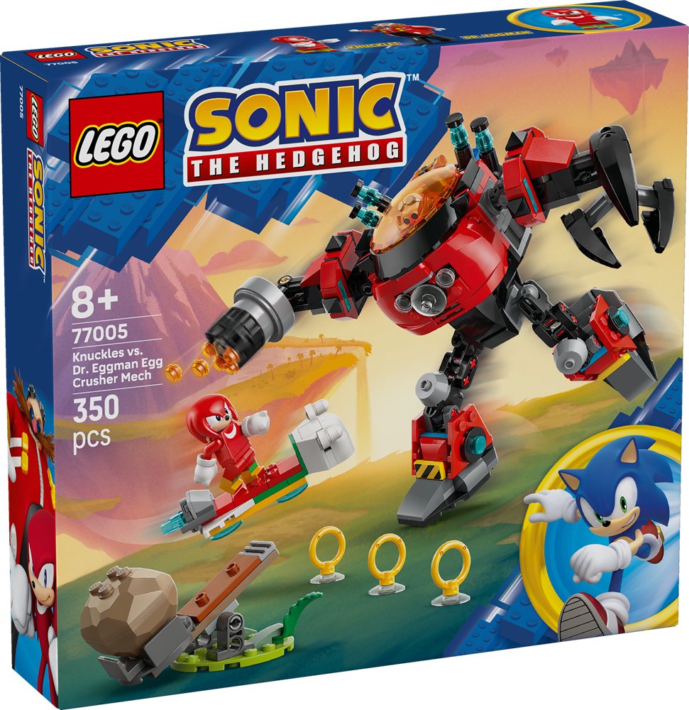 SONIC KNUCKLES VS.MECH EGG CRUSHER EGGMAN