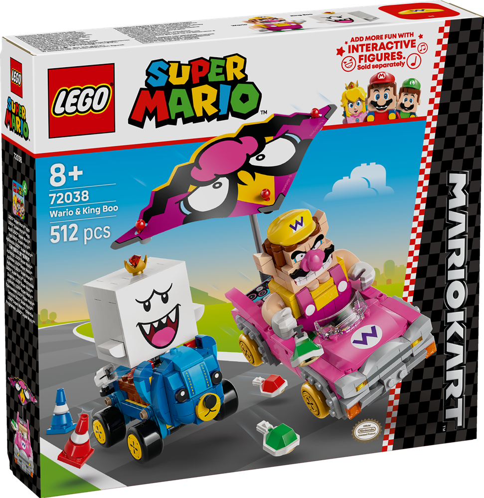 SUPER MARIO WARIO E RE BOO