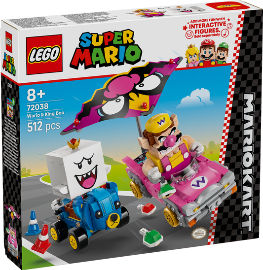SUPER MARIO WARIO E RE BOO