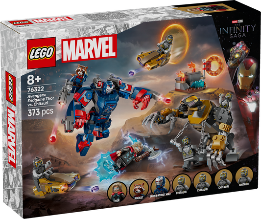 SH AVENGERS ENDGAME THOR CONTRO CHITAURI