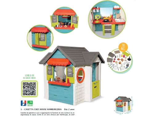 CASETTA CHEF HAMBURGERIA 38PZ