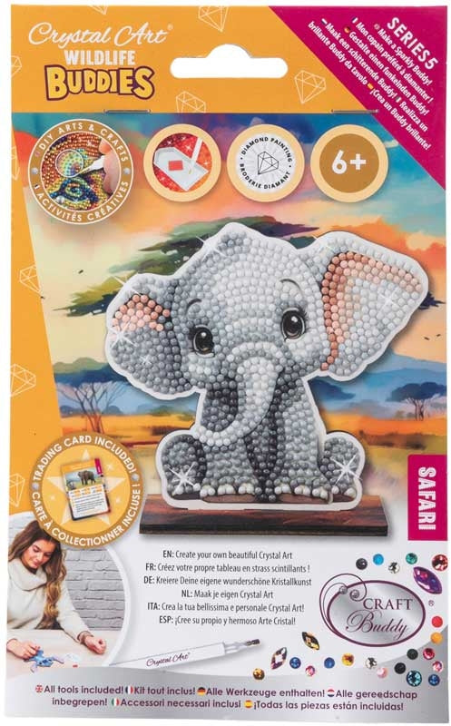 CRYSTAL ART SAFARI ELEFANTE