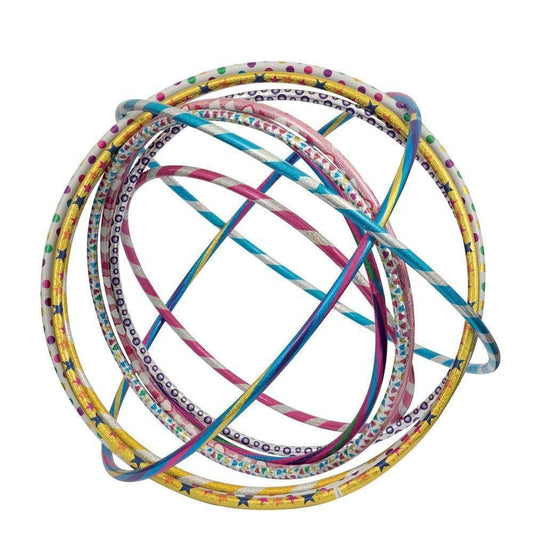 PLAY-OUT - HULA HOOP GLITTERATI 4 MISURE 6 COLORI